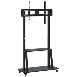 vidaXL ratastel telerialus, 32-90 tolli, max VESA 800x600 mm 100 kg