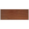 vidaXL Akna aluskate Pruun puit 60 x 35 x 4,5 cm PVC