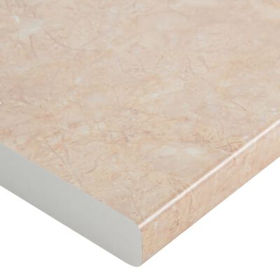 vidaXL köögi tasapind, beež marmormustriga 30x60x2,8 cm puitlaastplaat