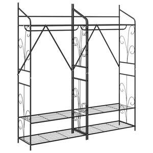 vidaXL Ava Riidekapp &Uuml;ksv&auml;rviline 2 pcs 78 x 36 x 158 cm