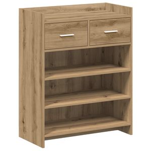 vidaXL Kinga kapp sahtliga Artisan tamm 73,5 x 36 x 92 cm Tehispuit