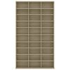vidaXL CD-kapp, Sonoma tamm, 102 x 23 x 177,5 cm, tehispuit