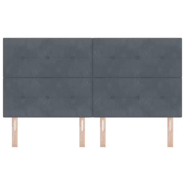 vidaXL Peats peaga Tumehall 180 cm Kunstnahk