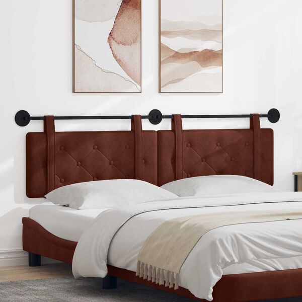 vidaXL Rippuv Peatoe K&uuml;&uuml;riv Pruun 170 x 55 x 5 cm Antiik PU