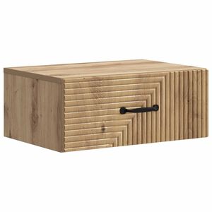 vidaXL Seinale kinnitatav &ouml;&ouml;tis Artisan tamm 49 x 34,5 x 20 cm