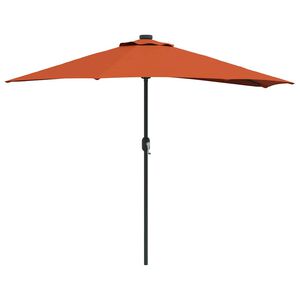 vidaXL Aedapara Terrakota 294 x 150 x 224 cm Pol&uuml;ester ja teras