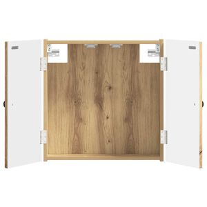 vidaXL Dartboardi kapp BREDA Artisan tamm 52,5 x 10,5 x 53,5 cm