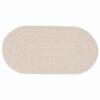 vidaXL Kild ZIZUR cream 150 x 80 cm Pol&uuml;prop&uuml;leen