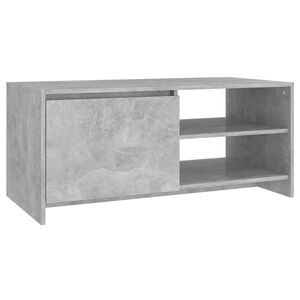 vidaXL kohvilaud, betoonhall, 102 x 50 x 45 cm, tehispuit
