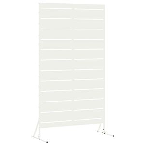 vidaXL Privaatsust&otilde;ke Valge 100 x 50 x 180 cm Teras