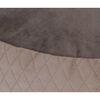 430955 Kerbl Pet Cushion 60x18cm Brown and Taupe