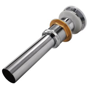 vidaXL &uuml;lest&otilde;stetav valamu &auml;ravoolu stopper, roostevaba teras