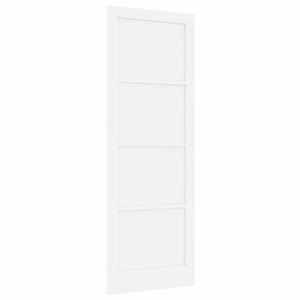 vidaXL Siseuks Valge 83 x 232 cm Vineer