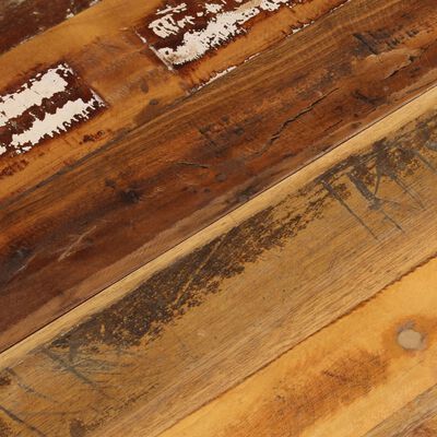 vidaXL ruudukujuline lauaplaat 70x70 cm 15–16 mm taaskasutatud puit