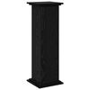 vidaXL V&auml;ljapaneku alus Must tamm 31 x 30 x 90 cm Tehispuit