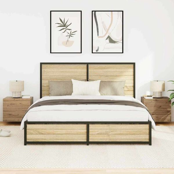 vidaXL &Ouml;&ouml;lambi kapp 2 pcs K&auml;sit&ouml;&ouml;puu 50 x 39 x 41 cm Tehispuit