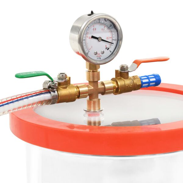 vidaXL vaakumkamber, roostevaba teras, 18,9 l