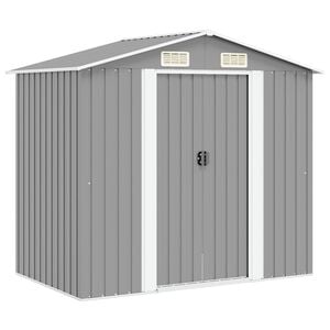 vidaXL aiakuur metallist 204 x 132 x 186 cm hall