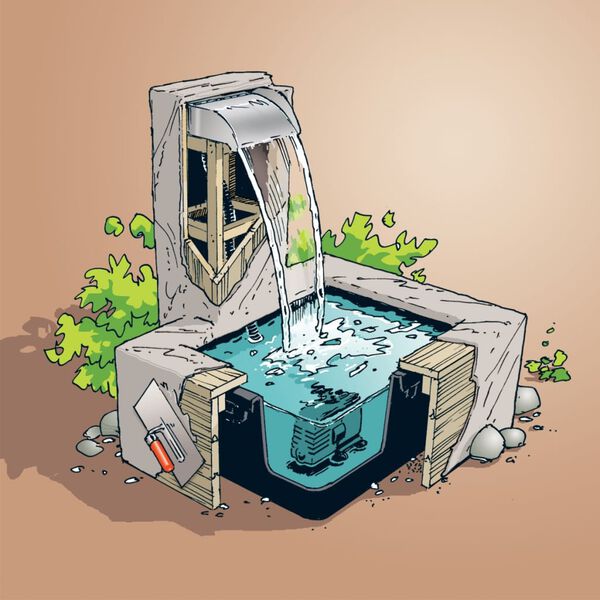 Ubbink veekose LEDide komplekt "Nevada" 30 cm roostevaba teras