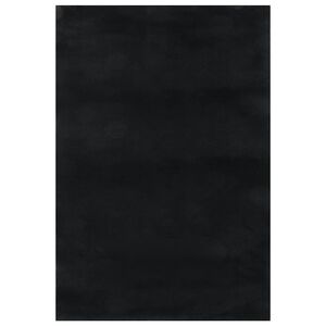 vidaXL Shaggy vaip, must, 240 x 305 cm, pol&uuml;ester
