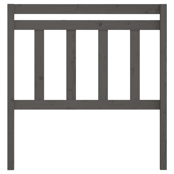 vidaXL voodipeats, hall, 106 x 4 x 100 cm, m&auml;nnipuit