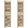 vidaXL Kappi Uks 2 pcs Neutraalne 140,5 x 2,1 x 39,5 cm Tahke m&auml;nd