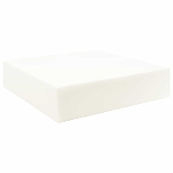 vidaXL Istmepadi Must 40 x 40 x 11 cm PU Vaht