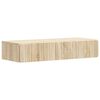 vidaXL Seinale kinnitatav k&uuml;lglaud Sonoma tamm 87,5 x 34,5 x 17 cm