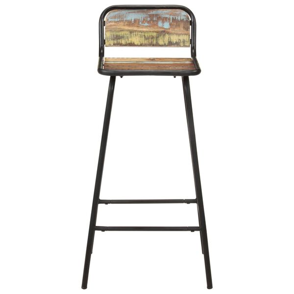 vidaXL baaritoolid, 2 tk, taastatud puit