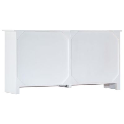 vidaXL puhvetkapp, käsitsi valmistatud, valge, 140x30x70 cm, akaatsia