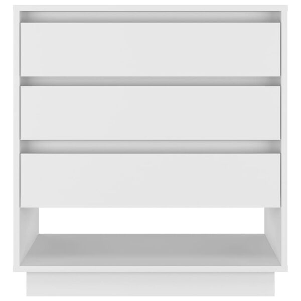 vidaXL puhvetkapp, valge, 70x41x75 cm, tehispuit