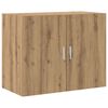 vidaXL Seinekapp Artisan tamm 80 x 42,5 x 64 cm Tehispuit