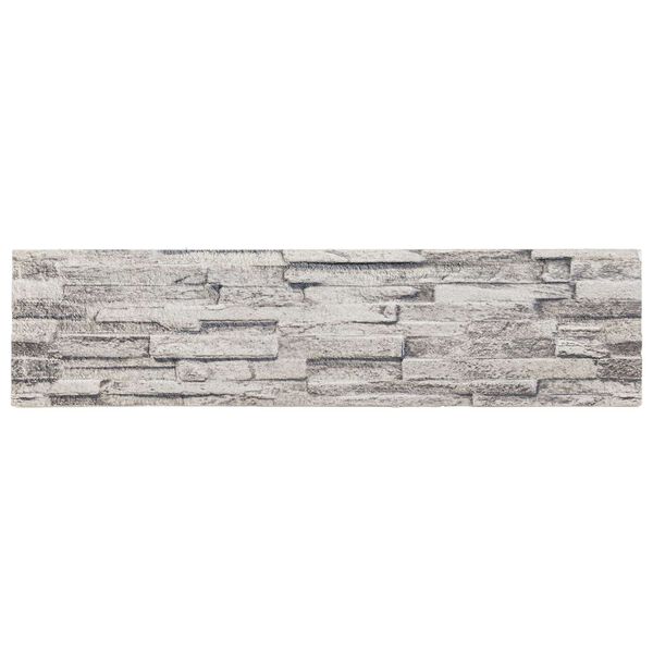 vidaXL Seinapaneelid 10 pcs Helehall 100 x 25 cm EPS vaht