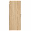 vidaXL seinakapp, Sonoma tamm, 34,5 x 34 x 90 cm