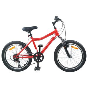 vidaXL Laste Bike 20 Tolli 6-Speed vanuses 6-11 aastat Punane