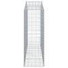vidaXL kaarekujulised gabioonkorvid 15 tk, 200x50x140/160 cm, raud