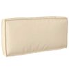 vidaXL Padi Beež 80 x 40 x 12 cm Oxfordi kangas