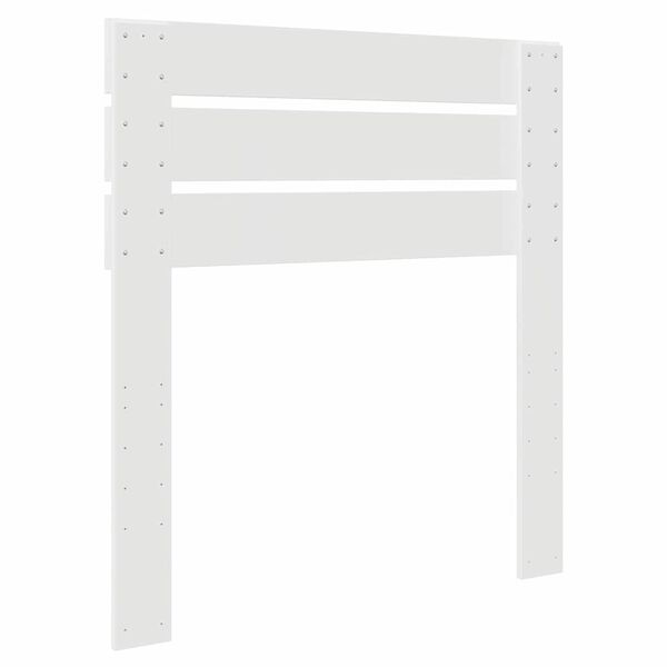 vidaXL Peats peaga Valge 75 cm Tehispuit