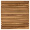 vidaXL Lauda peal 50 x 50 x 3,5 cm Kandiline Tugev teakpuit Naturaalne