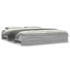 vidaXL voodiraam ilma madratsita, 180x200 cm, tehispuit