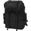 vidaXL armeestiilis seljakott 65 l, must