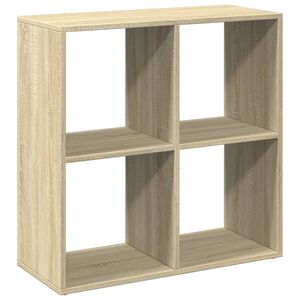 vidaXL ruumijagaja/raamatukapp, Sonoma tamm 69,5x29x69,5 cm tehispuit