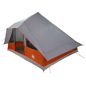vidaXL Tipi telk katusega Hall ja oranž 364 x 281 x 257 cm taft