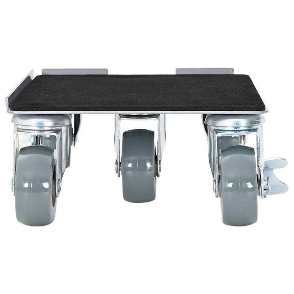 vidaXL m&ouml;&ouml;blirullikud 4 tk t&otilde;stukiga 17,5 x 16 x 7,5 cm teras 1600 kg