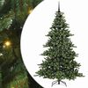 vidaXL Kunstlik kokkupandav j&otilde;ulupuu Roheline 180 cm PVC ja teras