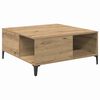 vidaXL Kohvilaud K&auml;sit&ouml;&ouml;puu 80 x 80 x 36,5 cm Tehispuit