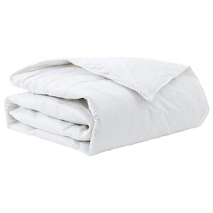 vidaXL Talve tek Valge 135 x 200 cm Sulgedest