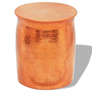 vidaXL sepistatud alumiiniumist taburet/lisalaud messing/vask