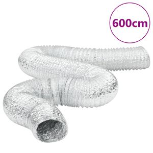 vidaXL ventilatsioonitoru, alumiinium, 6 m &Oslash;10 cm