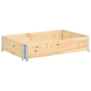 vidaXL k&otilde;rge taimelava 50 x 100 cm toekas m&auml;nnipuit